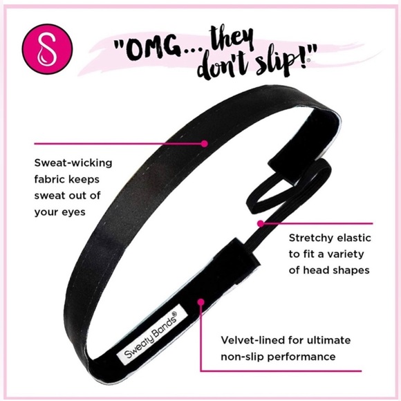 Sweaty Bands non-slip headband - Picture 3 of 3